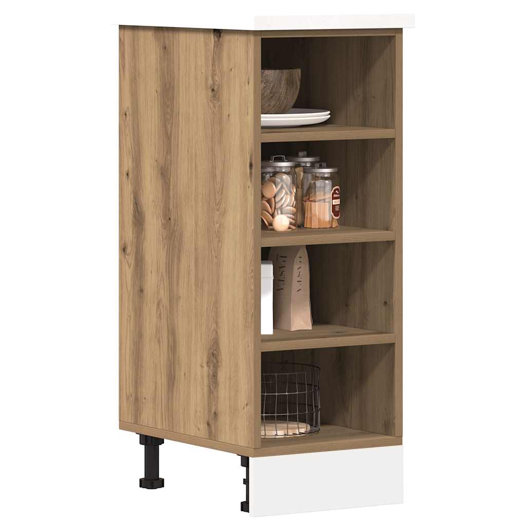 Unterschrank Lyon Weiß 60x46x81,5 cm Holzwerkstoff