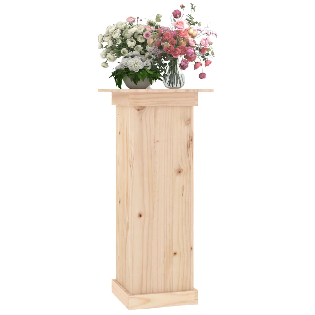 Blumenständer 40x40x60 cm Massivholz Kiefer