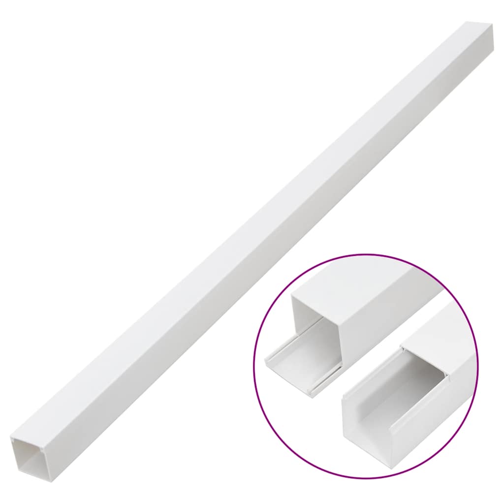 Installationsrohre Selbstklebend 25x25 mm 10 m PVC