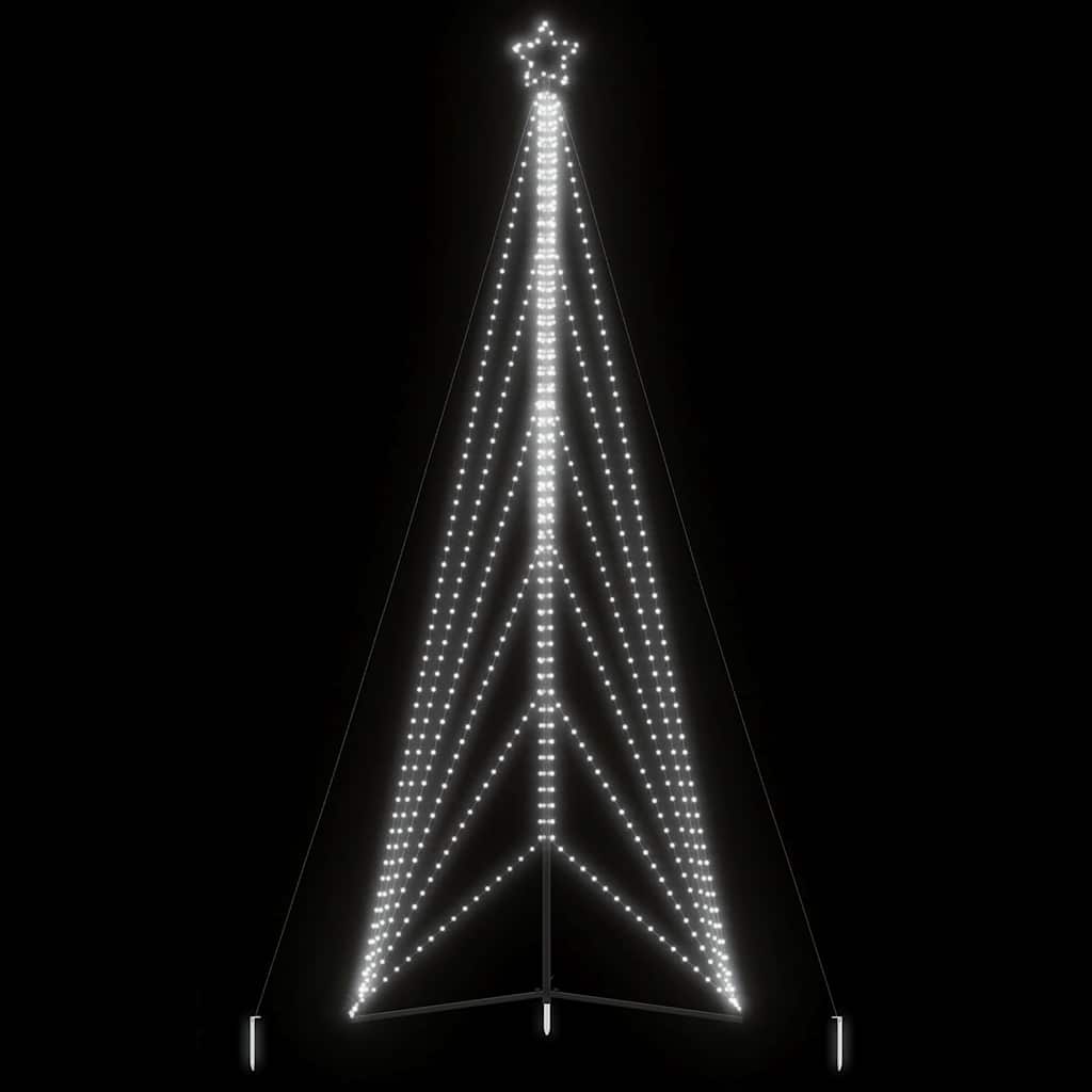 LED Weihnachtsbaum 363 LEDs Warmweiß 182 cm