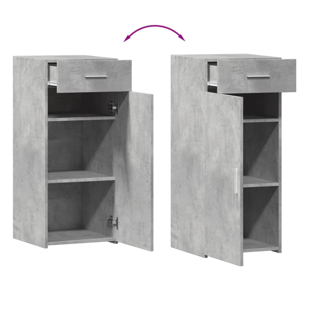 Aufbewahrungsschrank Altholz 40 x 42,5 x 93 cm Holzwerkstoff