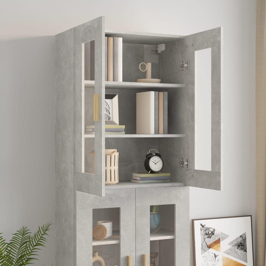 Hängeschrank Weiß 69,5x34x90 cm