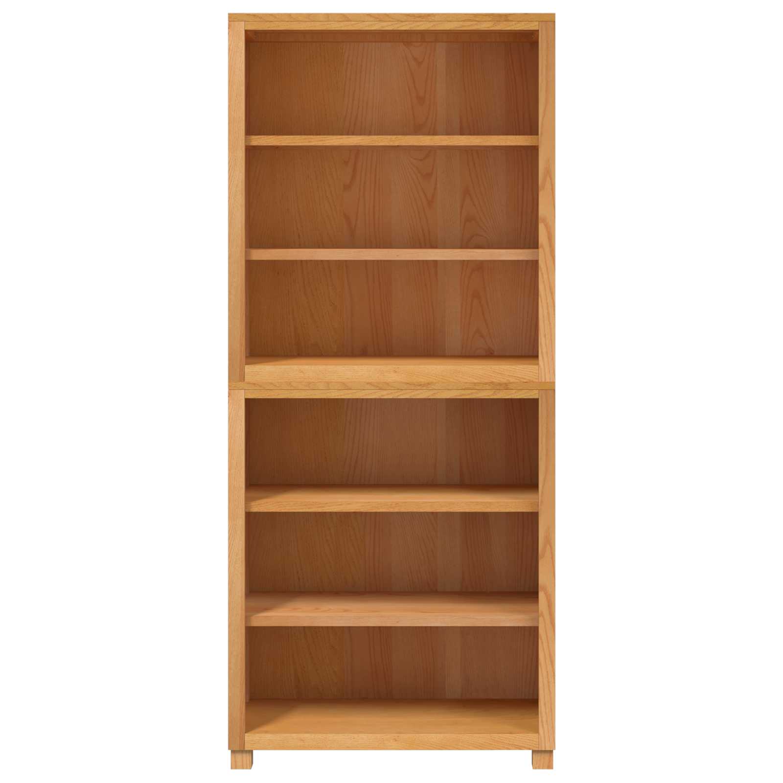 Aufbewahrungsmöbel-Set mit Regal 2 Stk. Natur 80 x 35 x 185 cm