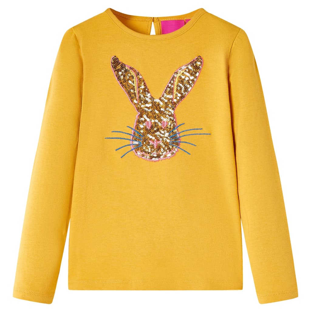 Kinder-Langarmshirt Dunkelrosa 116
