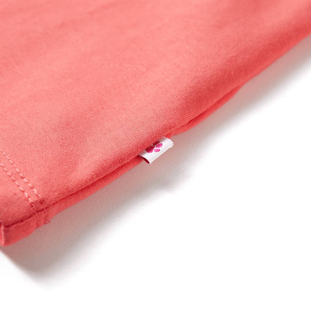 Kinderkleid mit Kordelzug Hellrosa 104