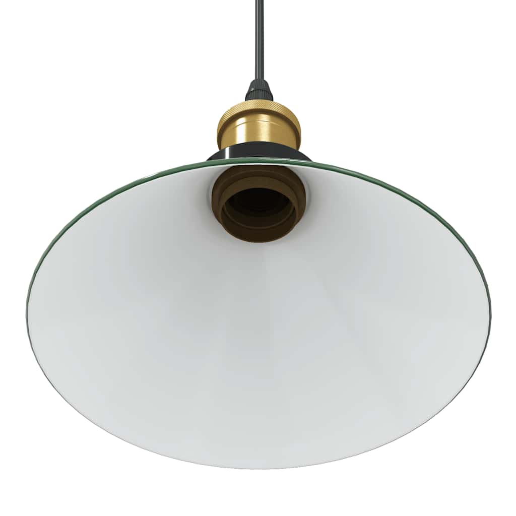 Pendelleuchte Höhenverstellbar E27 Schwarz Glänzend Ø 22 cm