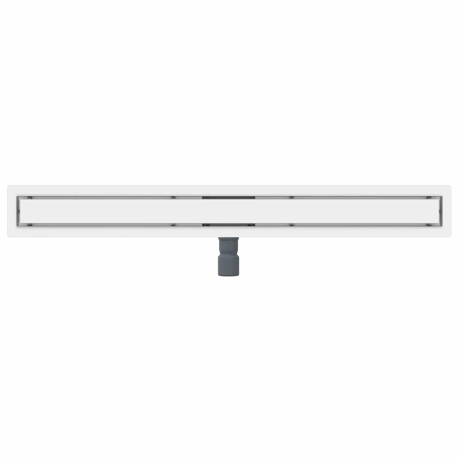2 in 1 Duschabfluss Silber 50 cm Edelstahl 304
