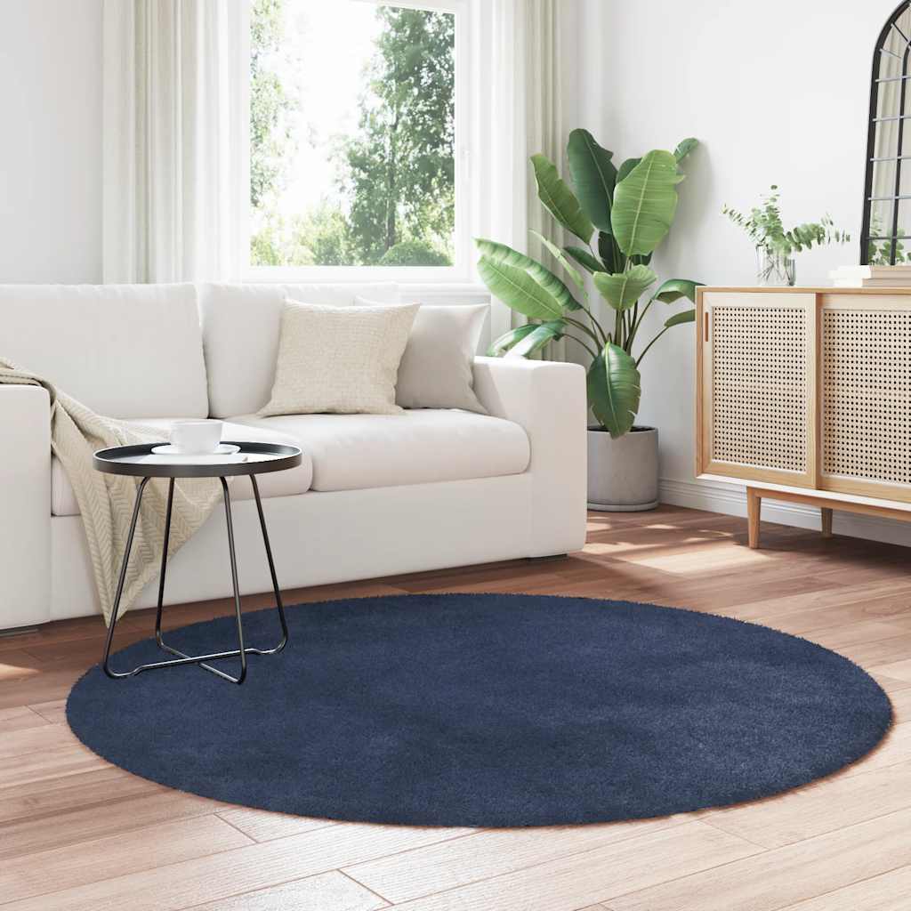 Teppich Shaggy Hochflor NAVARRA Beige 60x100 cm Polyester