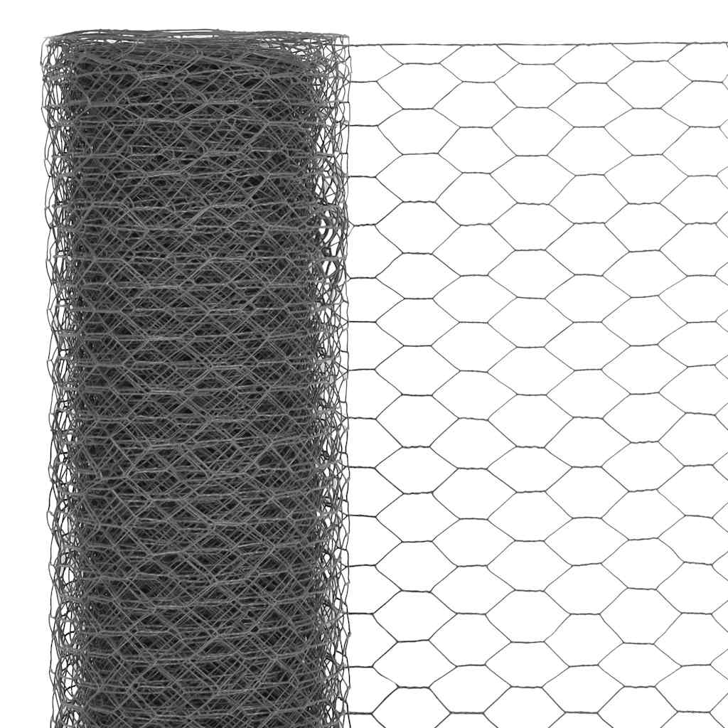 Drahtzaun mit PVC-Beschichtung 25x0,75 m Grün