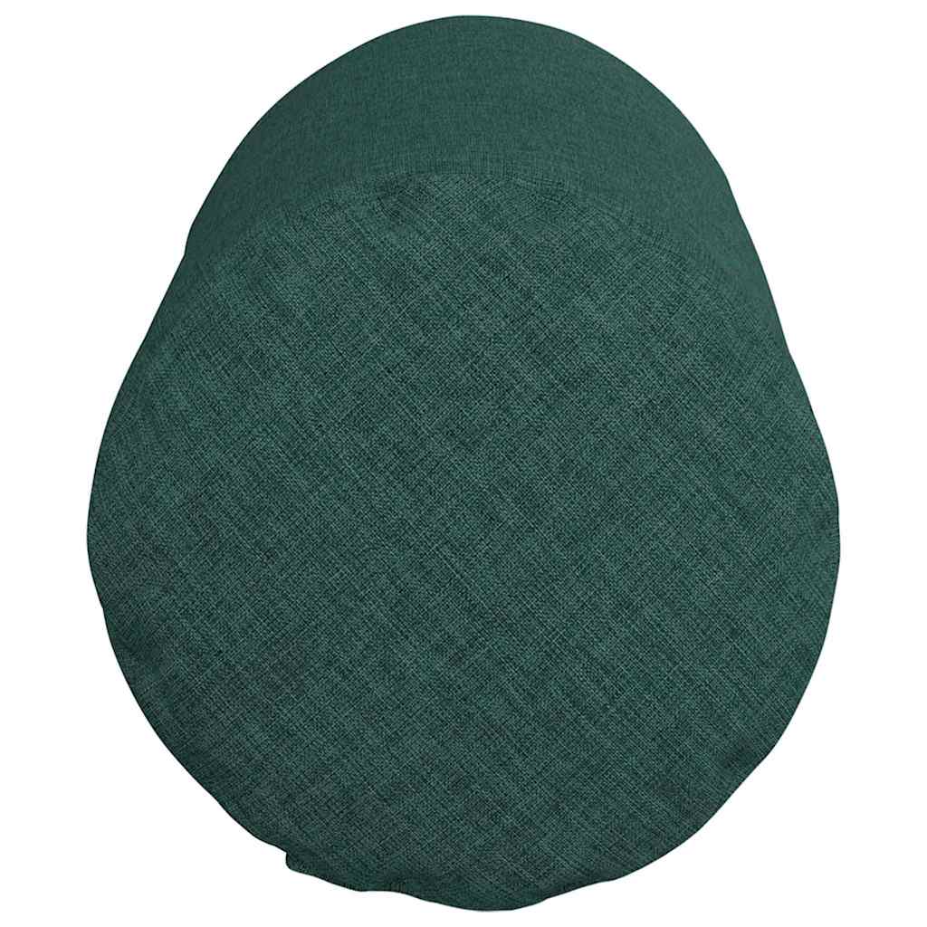 Bolsterkissen 2 Stück Hellgrau Ø 15 x 40 cm Stoff