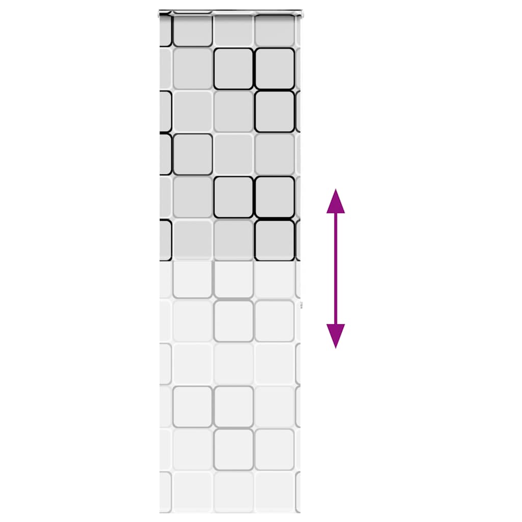 Duschrollo 60x240 cm Stoffbreite 56 cm