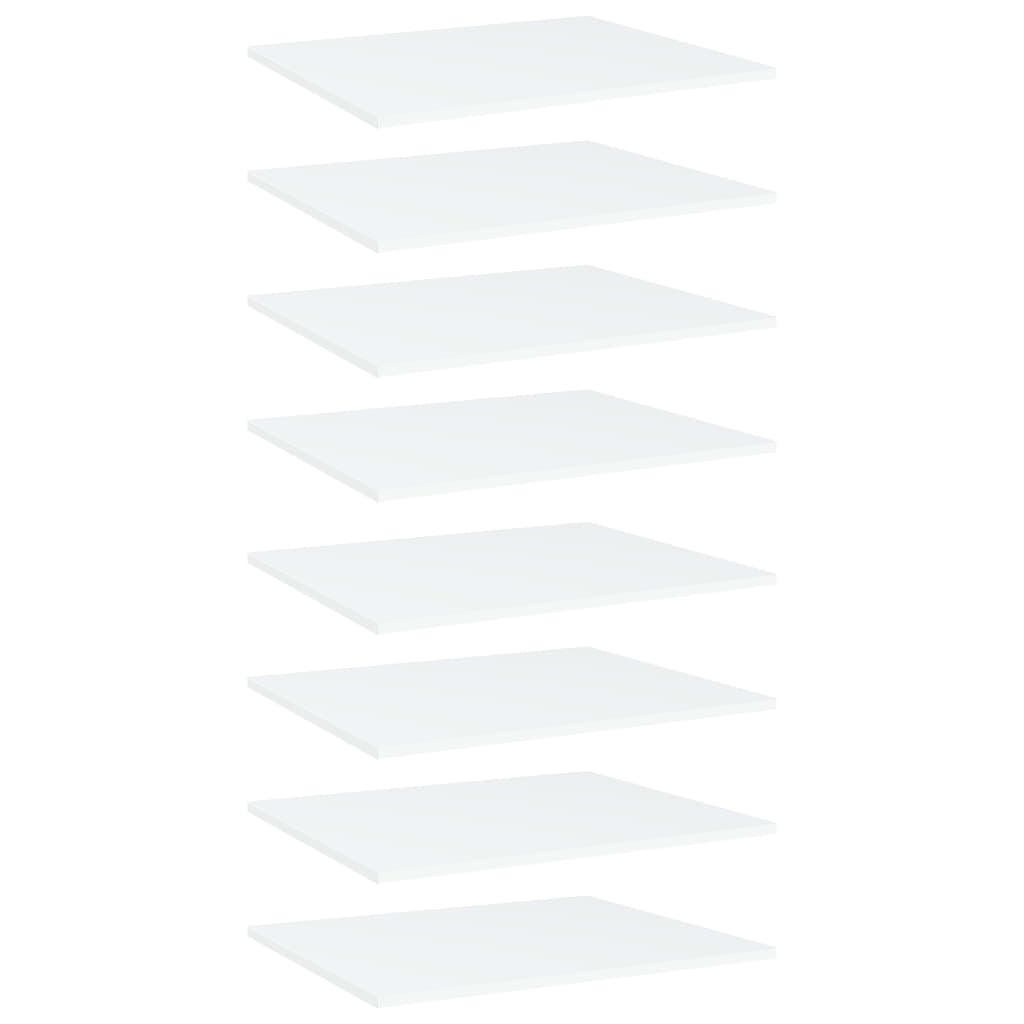 Bücherregal-Bretter 4 Stk. Weiß 40x10x1,5 cm Holzwerkstoff