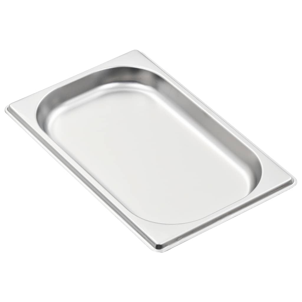 Gastronormbehälter 12 Stk. GN 1/4 20 mm Edelstahl