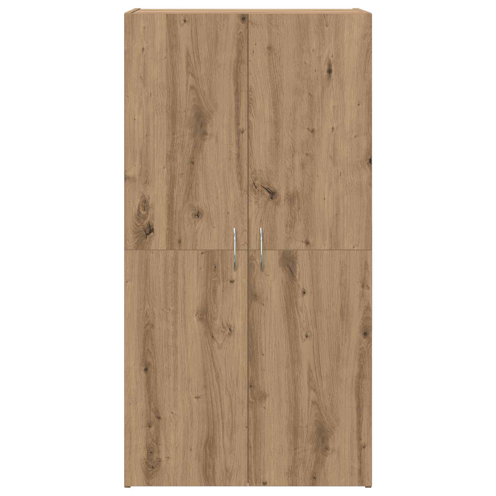 Aktenschrank Weiß 60x32x153 cm Holzwerkstoff