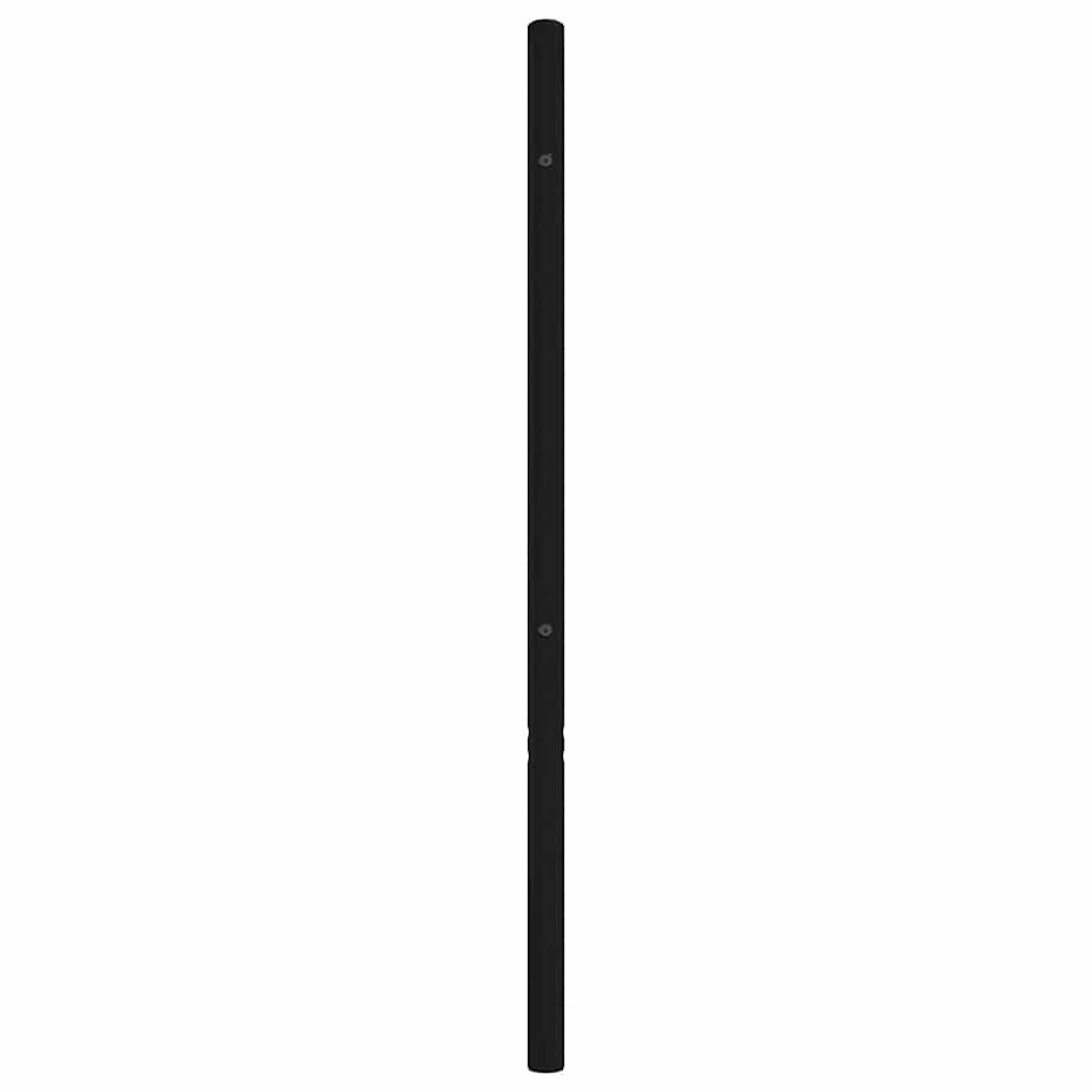 Ersatz-Kopfteil Metall Schwarz 80 cm