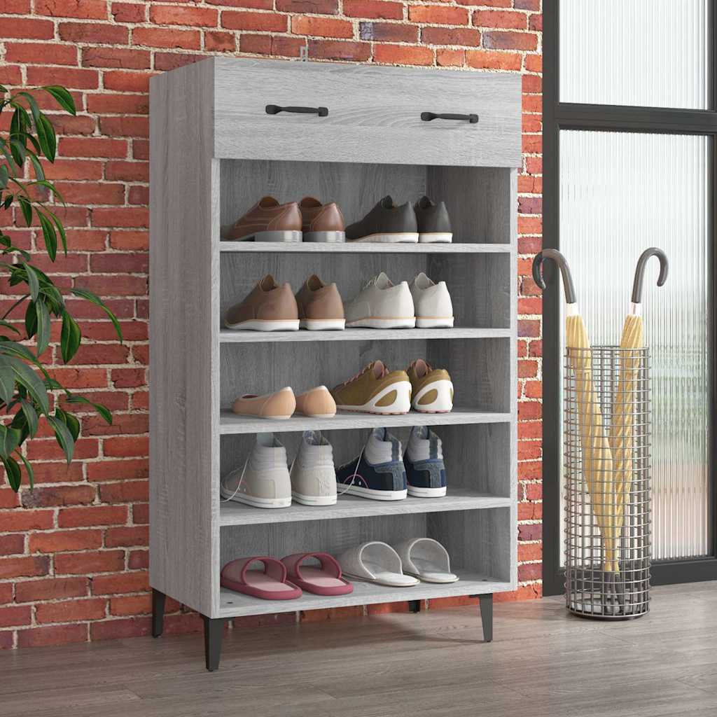 Schuhschrank Weiß 60x35x105 cm Holzwerkstoff