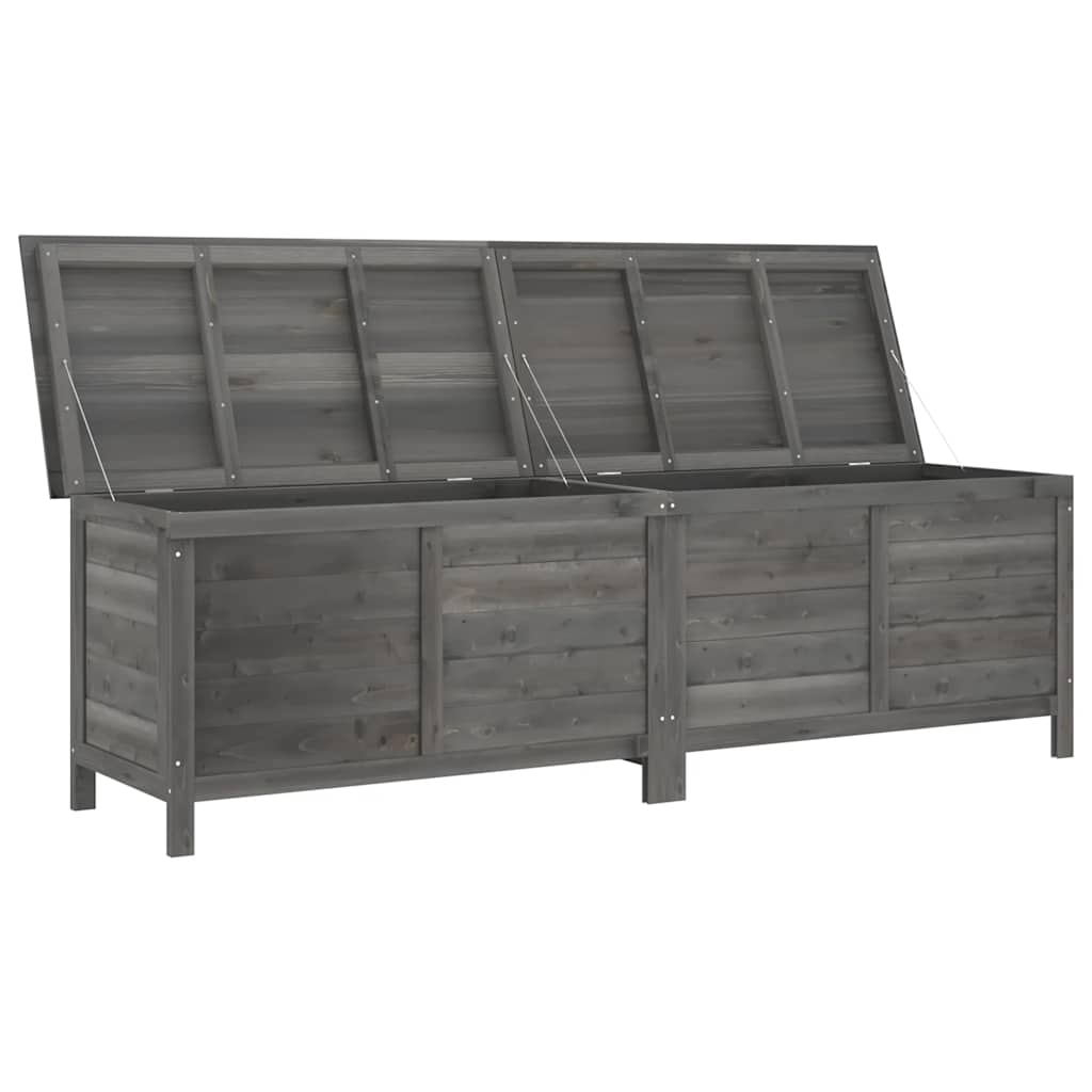 Gartentruhe 50x49x56,5 cm Massivholz Tanne