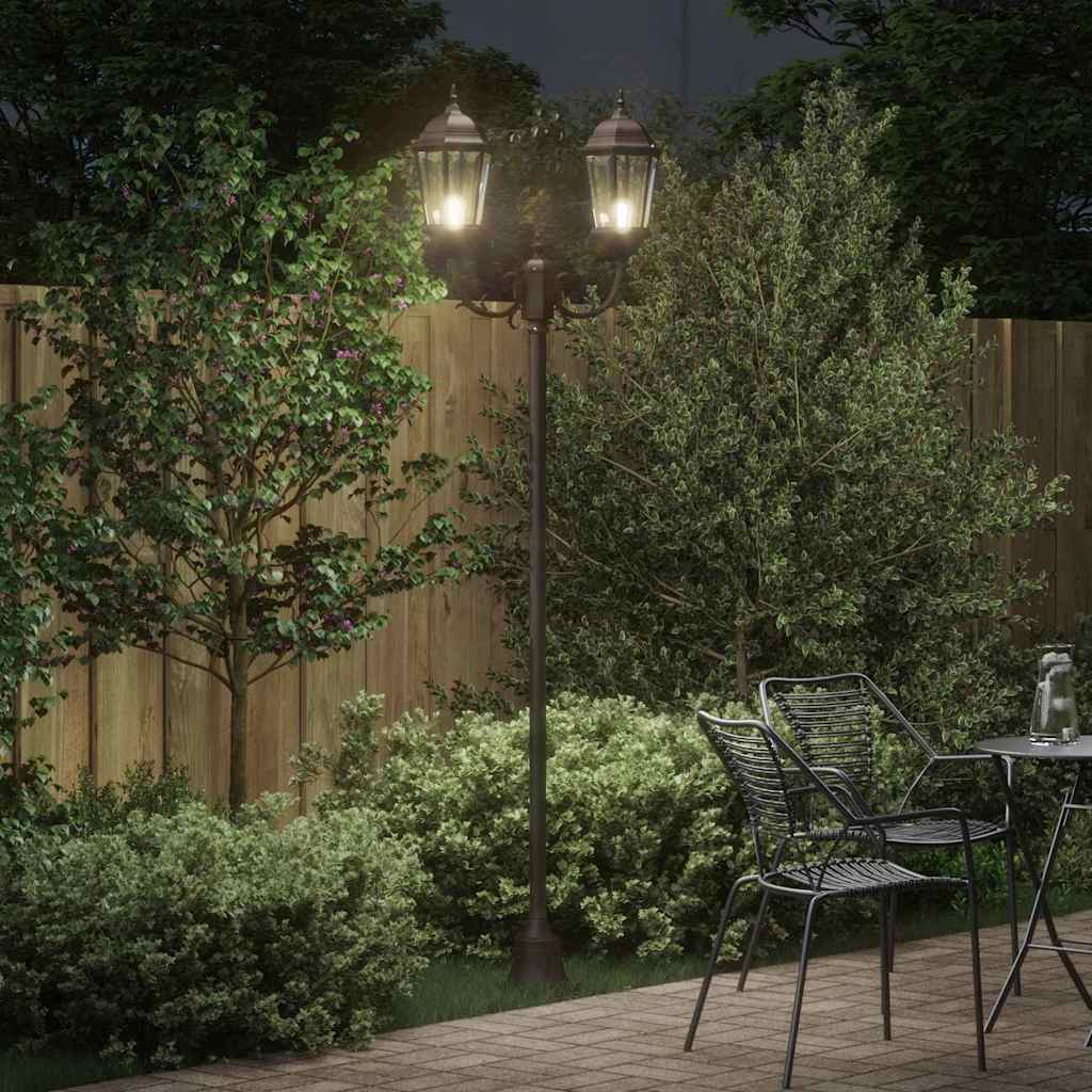 Garten-Licht Vintage gebürstetes Grün 57 x 49 x 241 cm