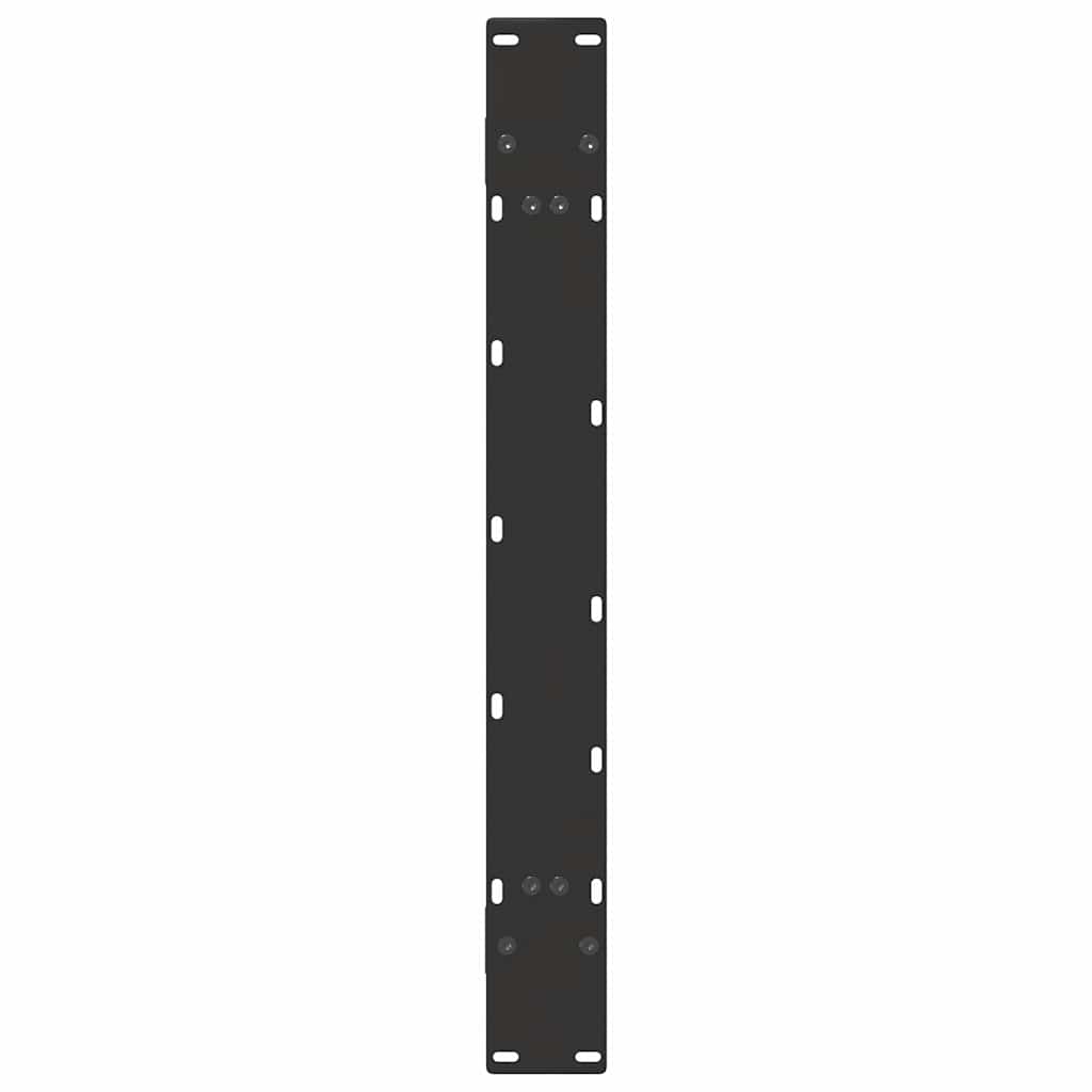Couchtischbeine A-Form 2 Stk. 30x(30-31) cm Stahl