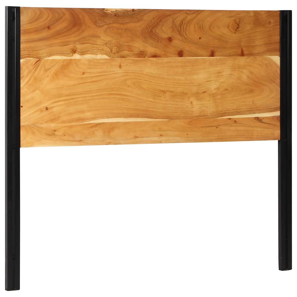 Kopfteil 100 cm Massivholz Mango und Eisen