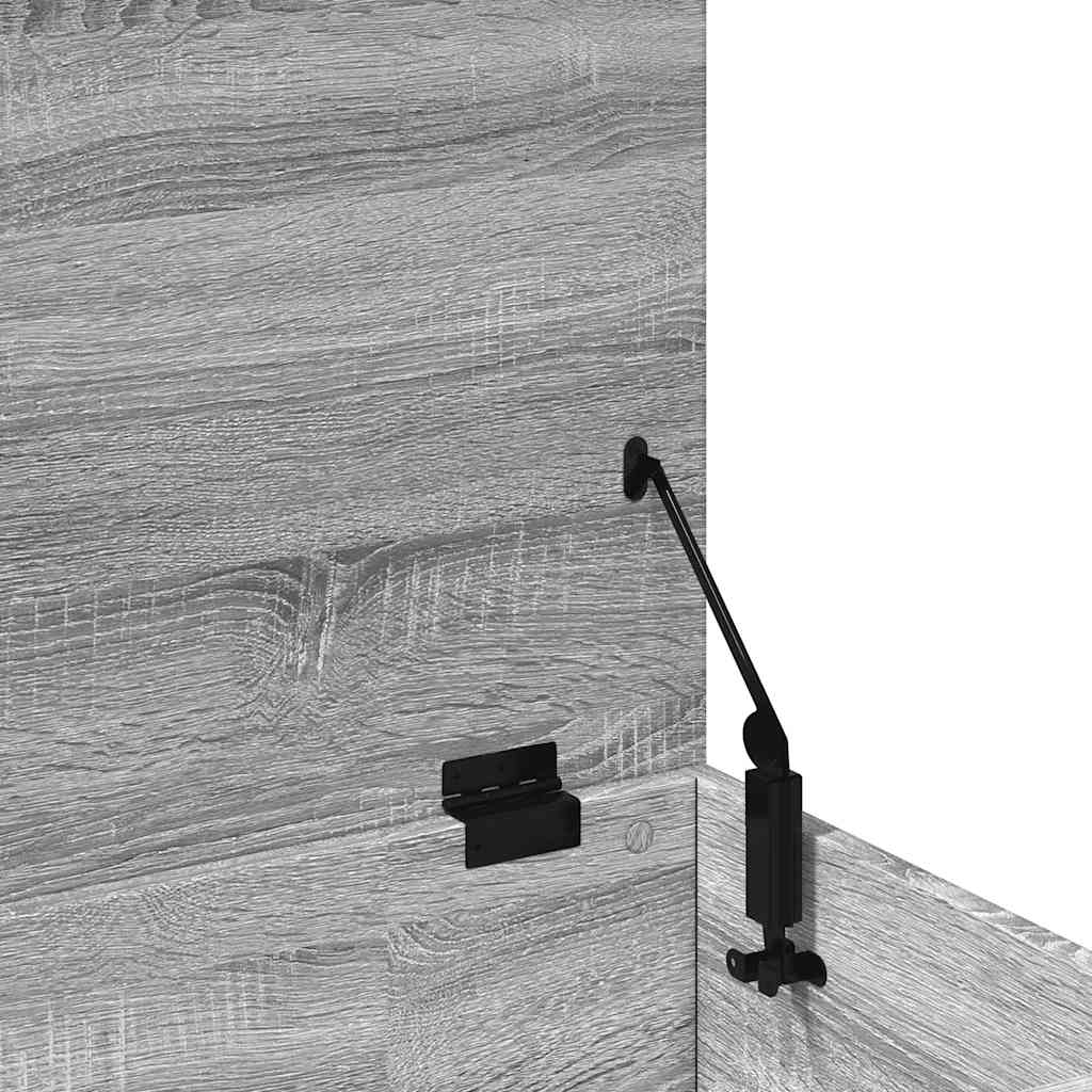 Aufbewahrungstruhe Weiß 84x42x46 cm Holzwerkstoff