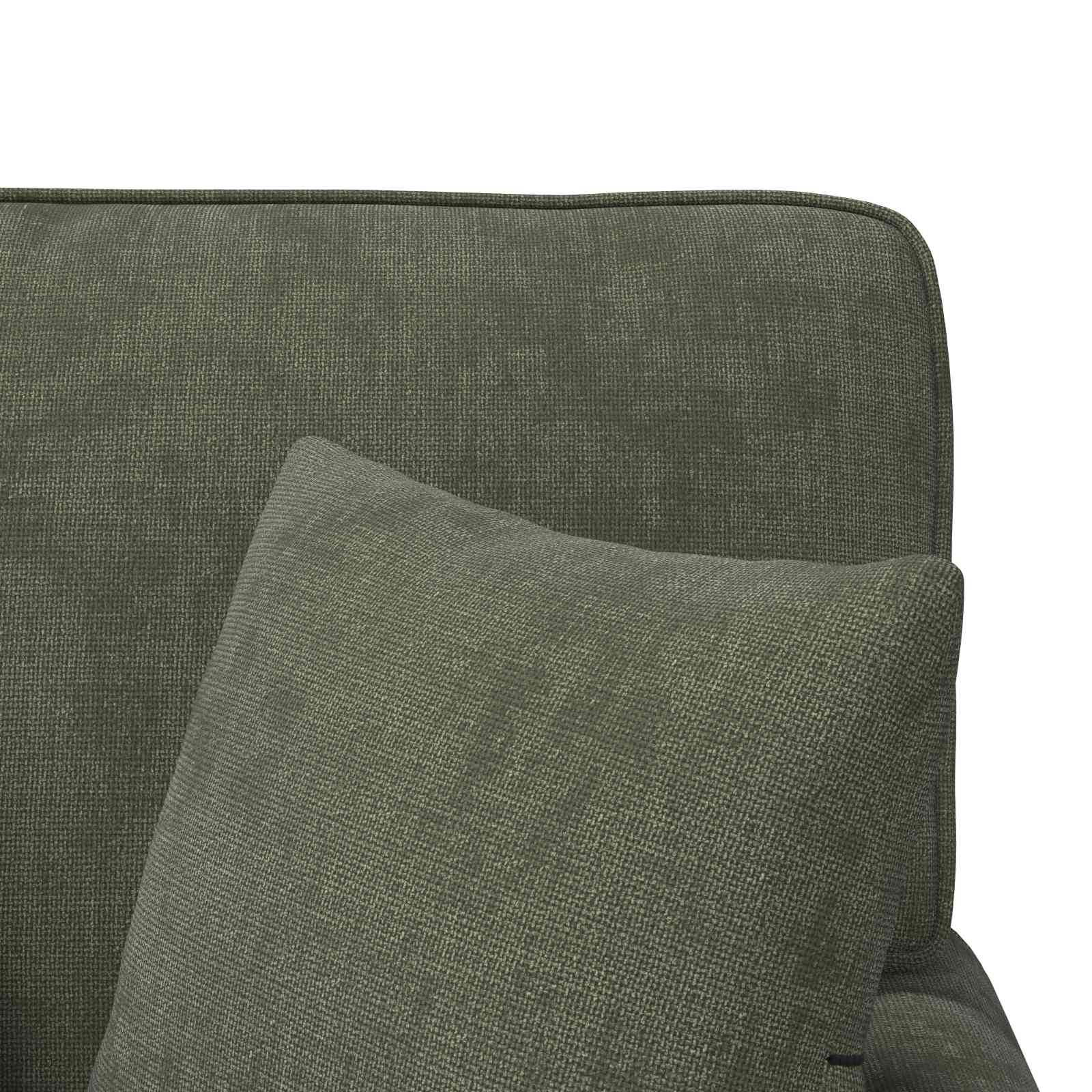 Chaise Lounge mit Rock mit Kissen Creme 157 x 91 x 91 cm ARES