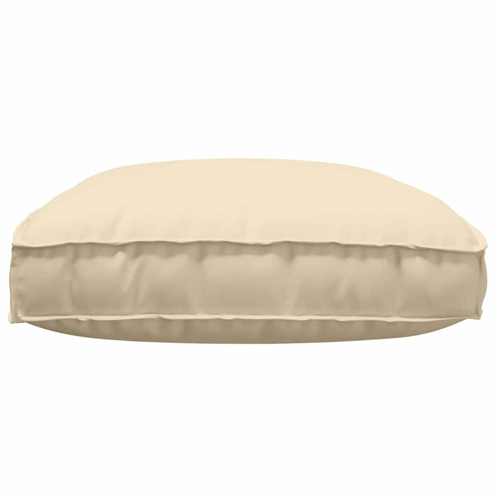 Kissen Anthrazit 120 x 80 x 12 cm Oxford-Stoff