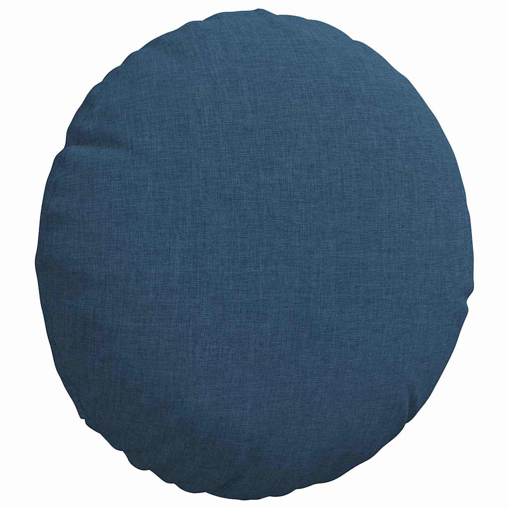 Sitzkissen 2 pcs Hellgrau Ø30 x 13 cm Stoff