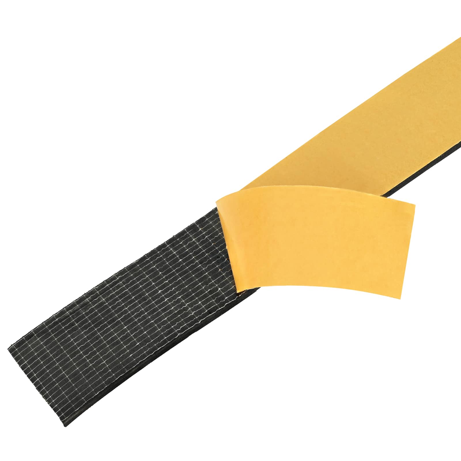 Selbstklebendes Schaumstoffband Schwarz 10mm x 10m CR-Schaum