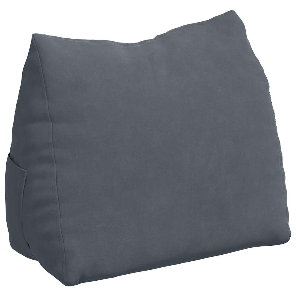 Rückenkissen Blau 45 x 20 x 35 cm Cordstoff