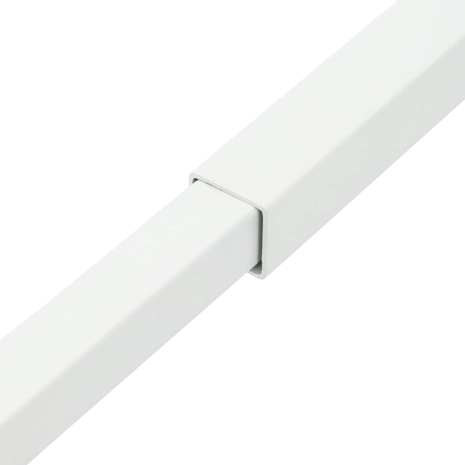 Verstellbarer Fenster-Sicherheitsbalken 6 pcs Silber Stahl