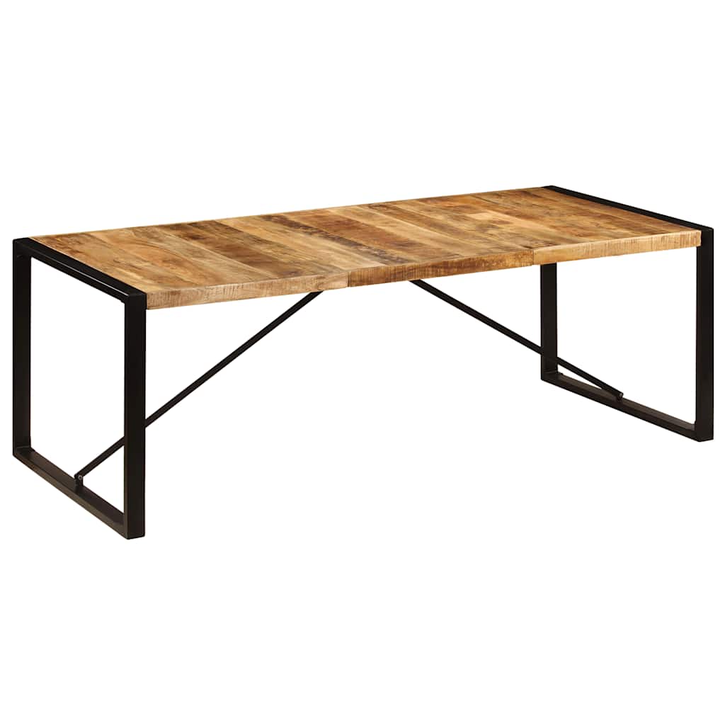 Esstisch 220x100x75 cm Massivholz Akazie