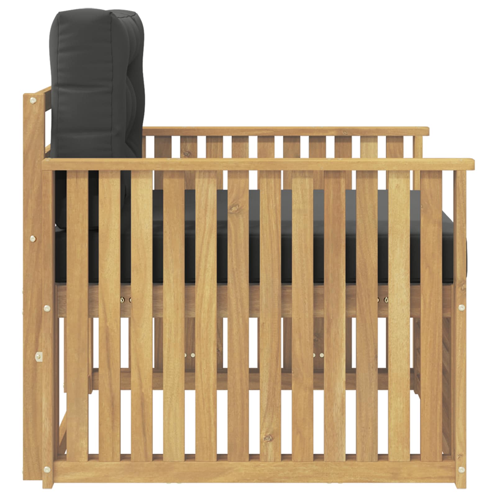 2 Stück Outdoor-Sofa Natur