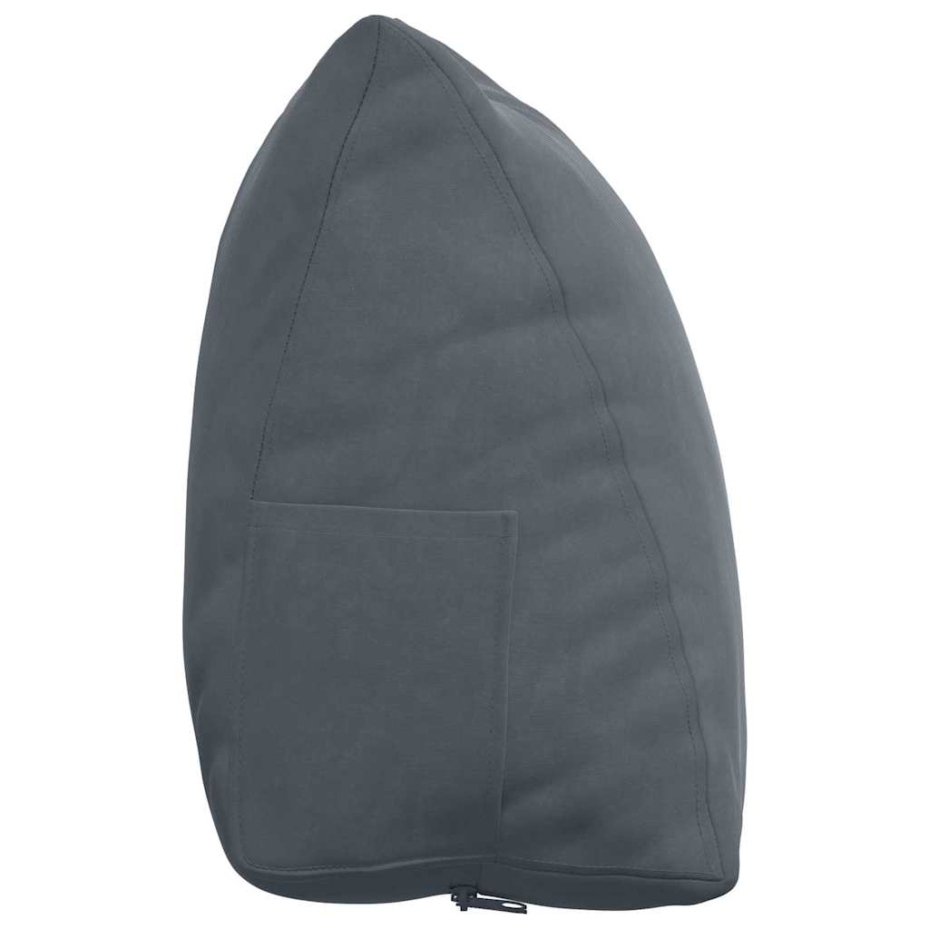 Rückenkissen Blau 45 x 20 x 35 cm Cordstoff