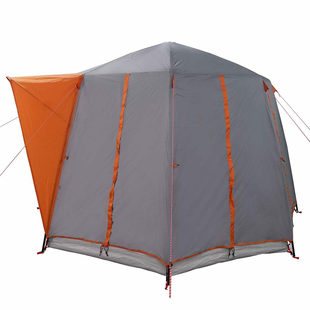 Cabin Zelt 3-Personen mit Dach Grün und Weiß 320 x 320 x 203 cm