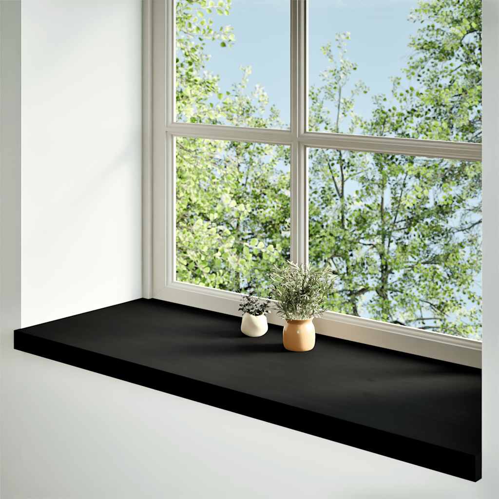Fensterbänke 2 Stk. Unbehandelt 160x25x2 cm Massivholz Eiche