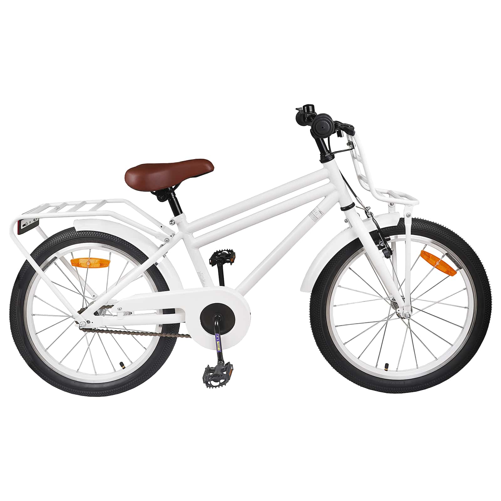 Kinderfahrrad 12 Zoll für 2-4 Jahre alt Schwarz