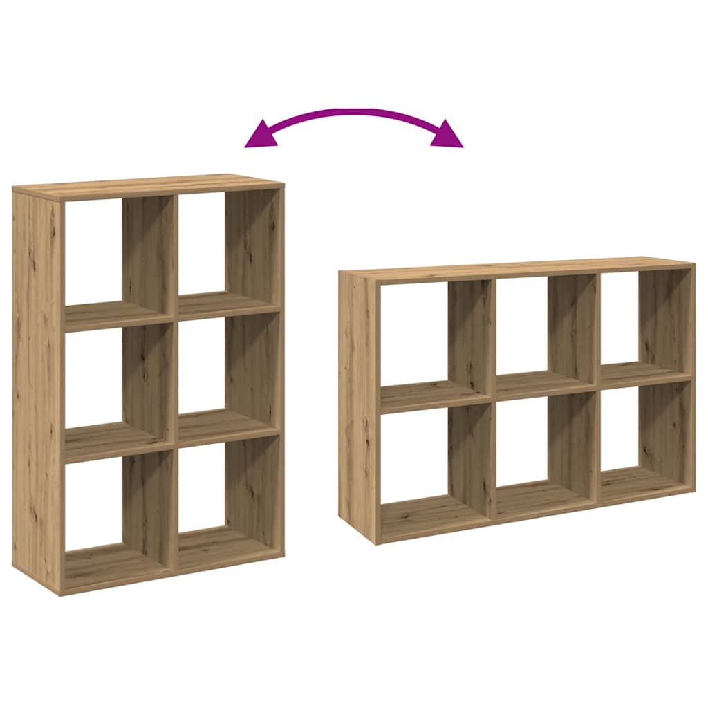Bücherregal Weiß 137,5x29x137,5 cm Holzwerkstoff