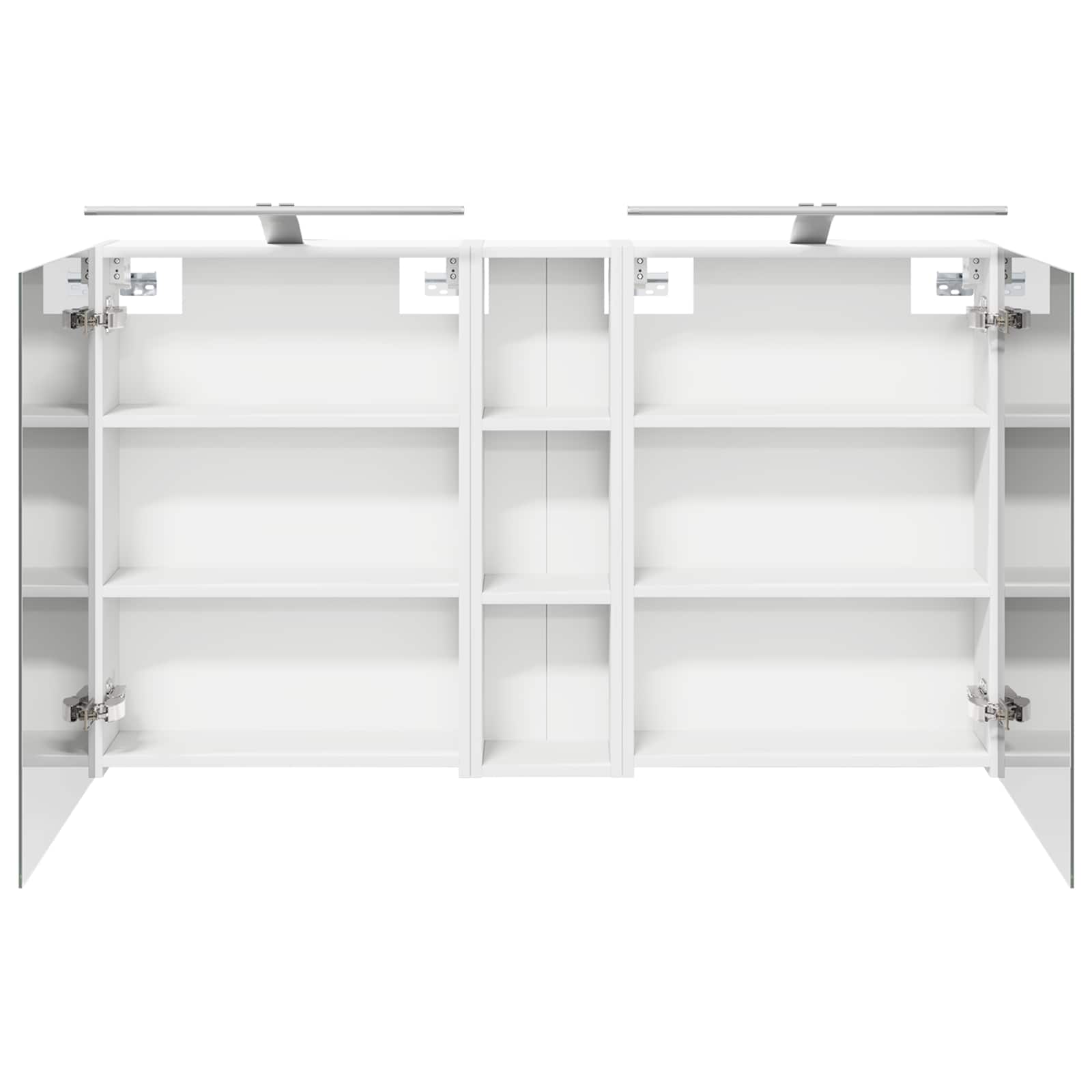 Badezimmerschrank-Set 3 pcs 80 x 10,5 x 50 cm Holzwerkstoff