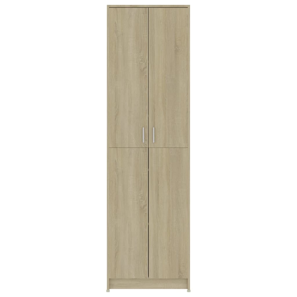 Garderobenschrank Weiß 55x25x189 cm Holzwerkstoff