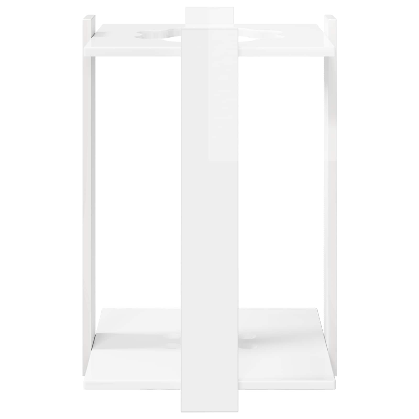 Billardqueue-Ständer Holzwerkstoff 42 x 43 x 60 cm Weiß