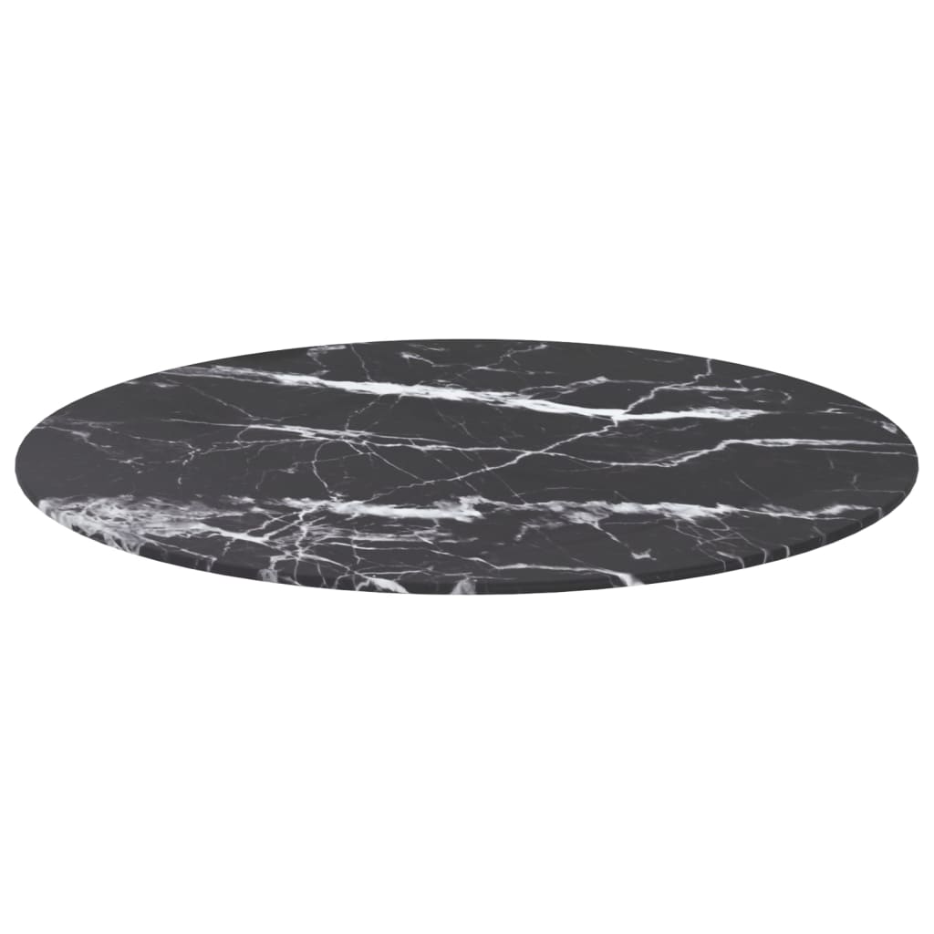 Tischplatte aus gehärtetem Glas quadratisch 700x700 mm