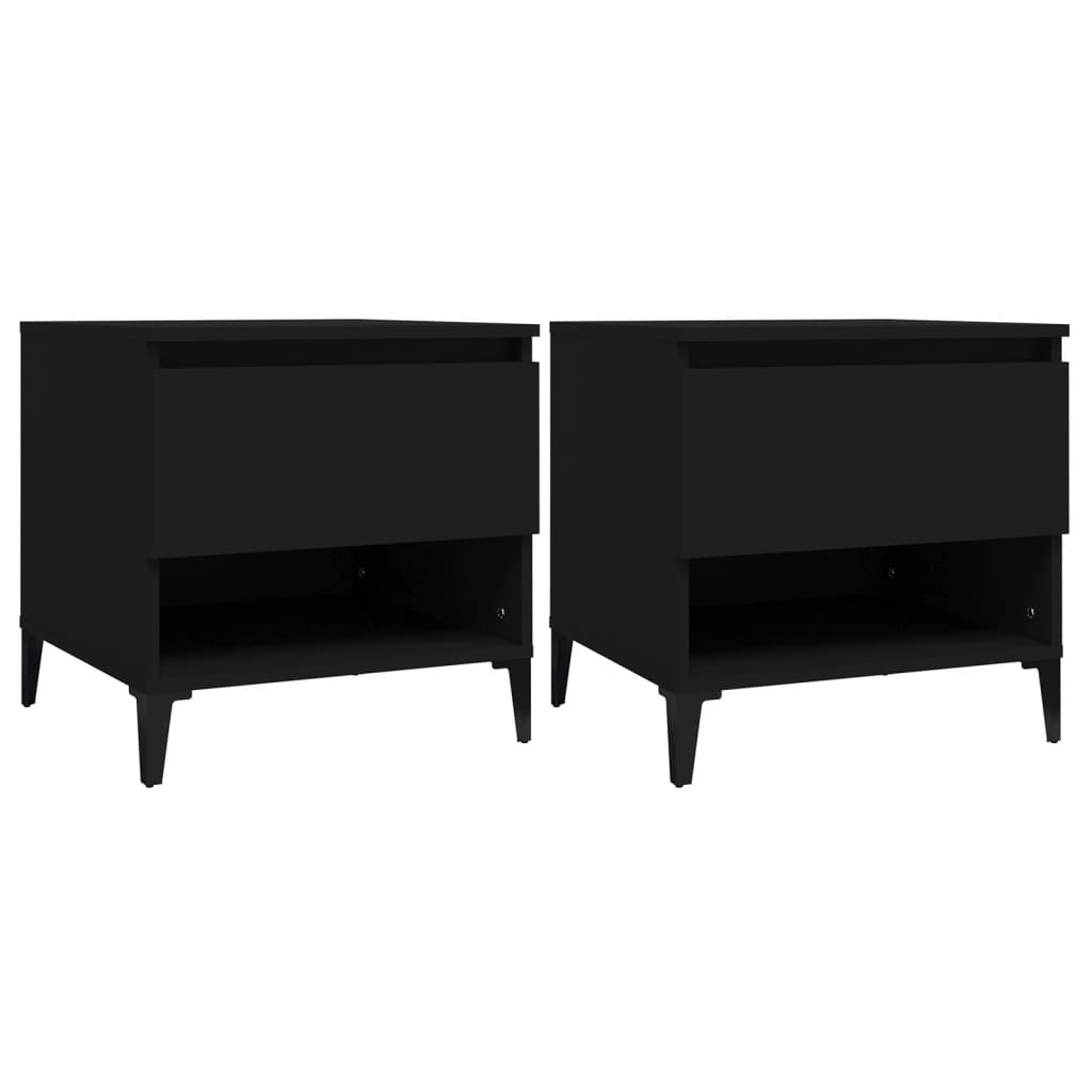 Beistelltisch Weiß 50x46x50 cm Holzwerkstoff