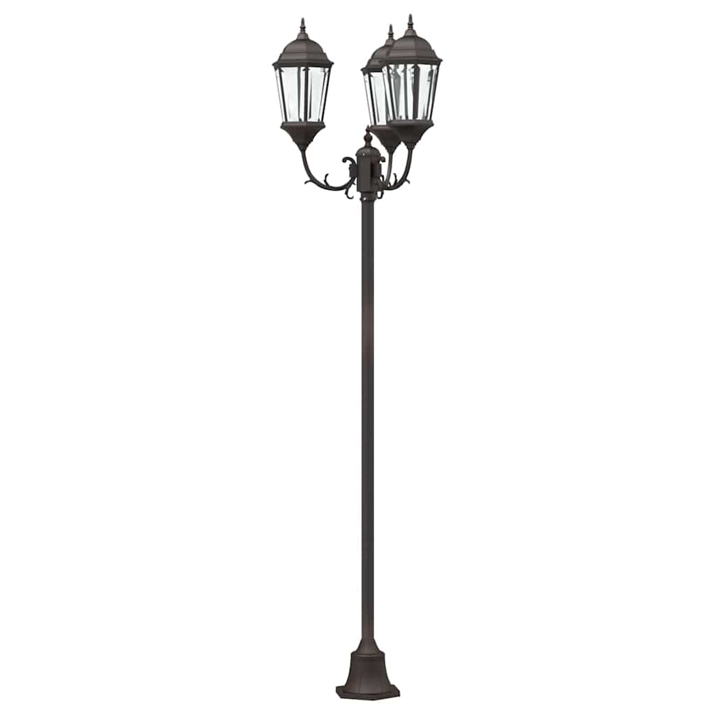 Garten-Licht Vintage gebürstetes Grün 57 x 49 x 241 cm