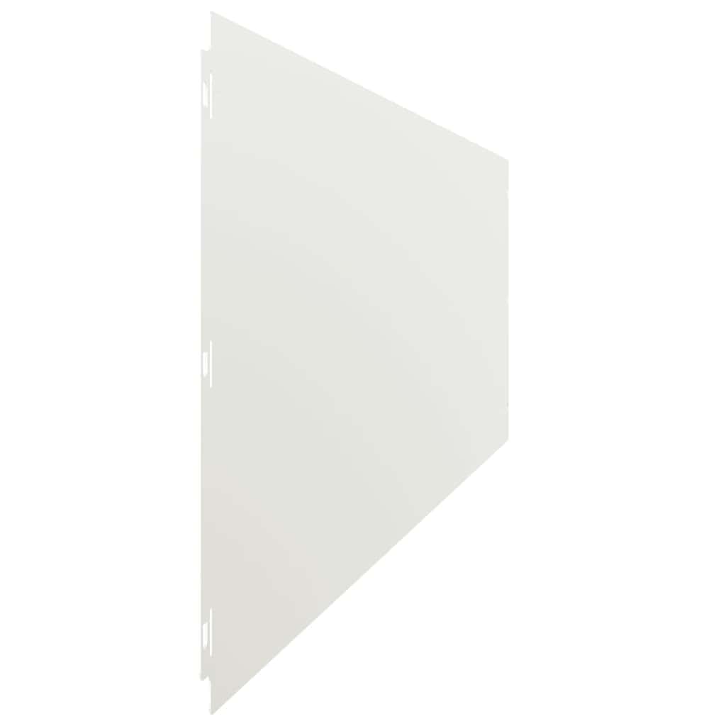 Raseneinfassung 10 pcs 10 x 103 cm Wetterfeststahl Rostig