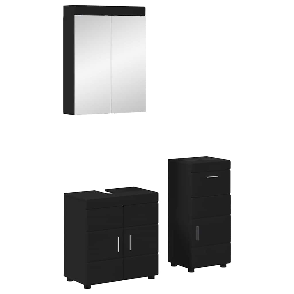 Badezimmermöbel-Set TULUM 2 pcs Weiß 60 x 34 x 63 cm