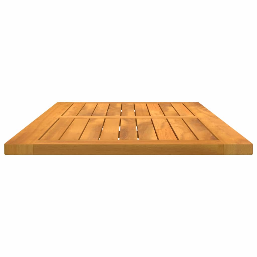 Tischplatte Öl-Natur 80 x 40 x 2 cm Massivholz Akazie