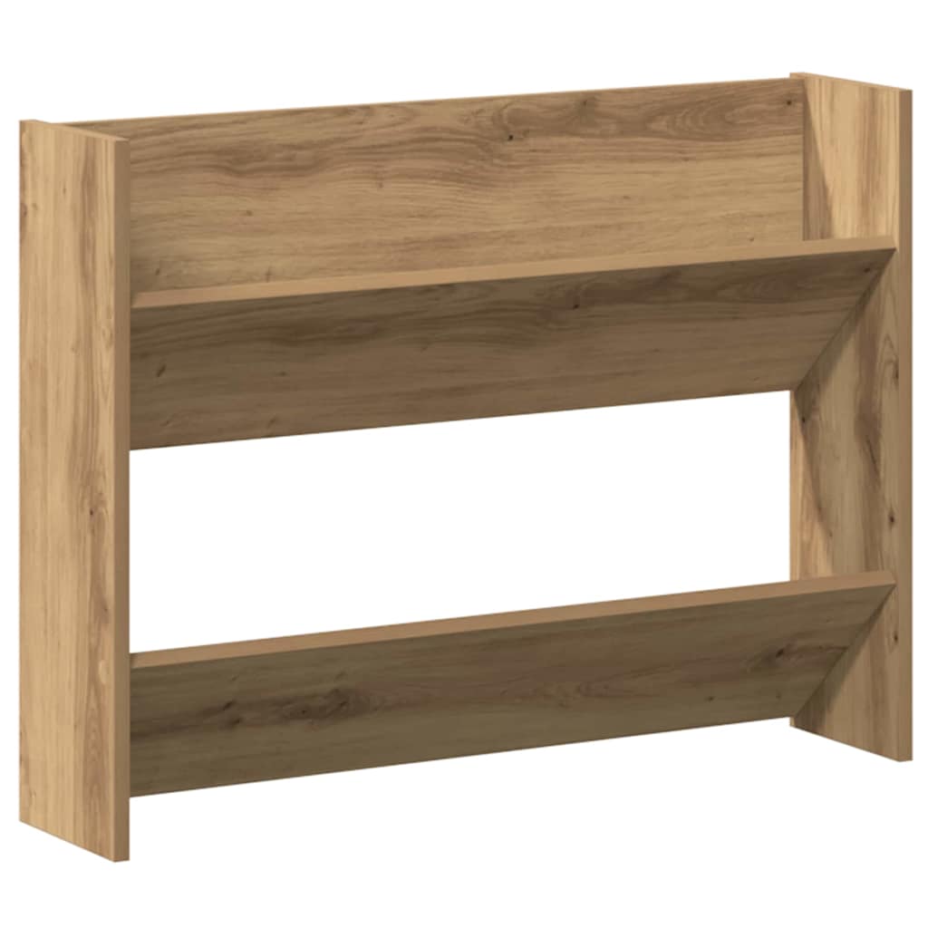 Wand-Schuhschränke 4 Stk. Weiß 60x18x60 cm Holzwerkstoff