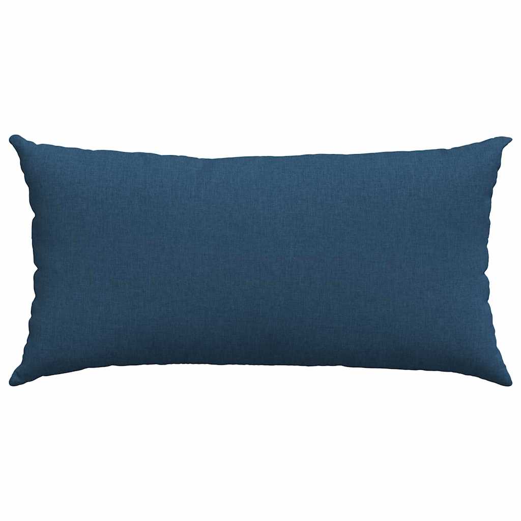 Sofakissen 2 pcs Hellgrau 50 x 30 cm Stoff
