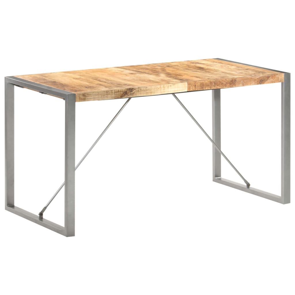 Esstisch 220x100x75 cm Massivholz Akazie
